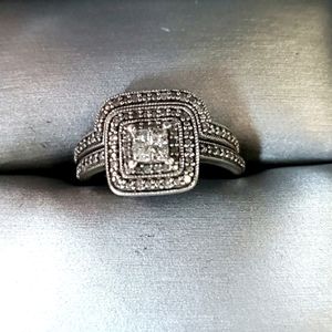 Overstock Engagement Ring Set